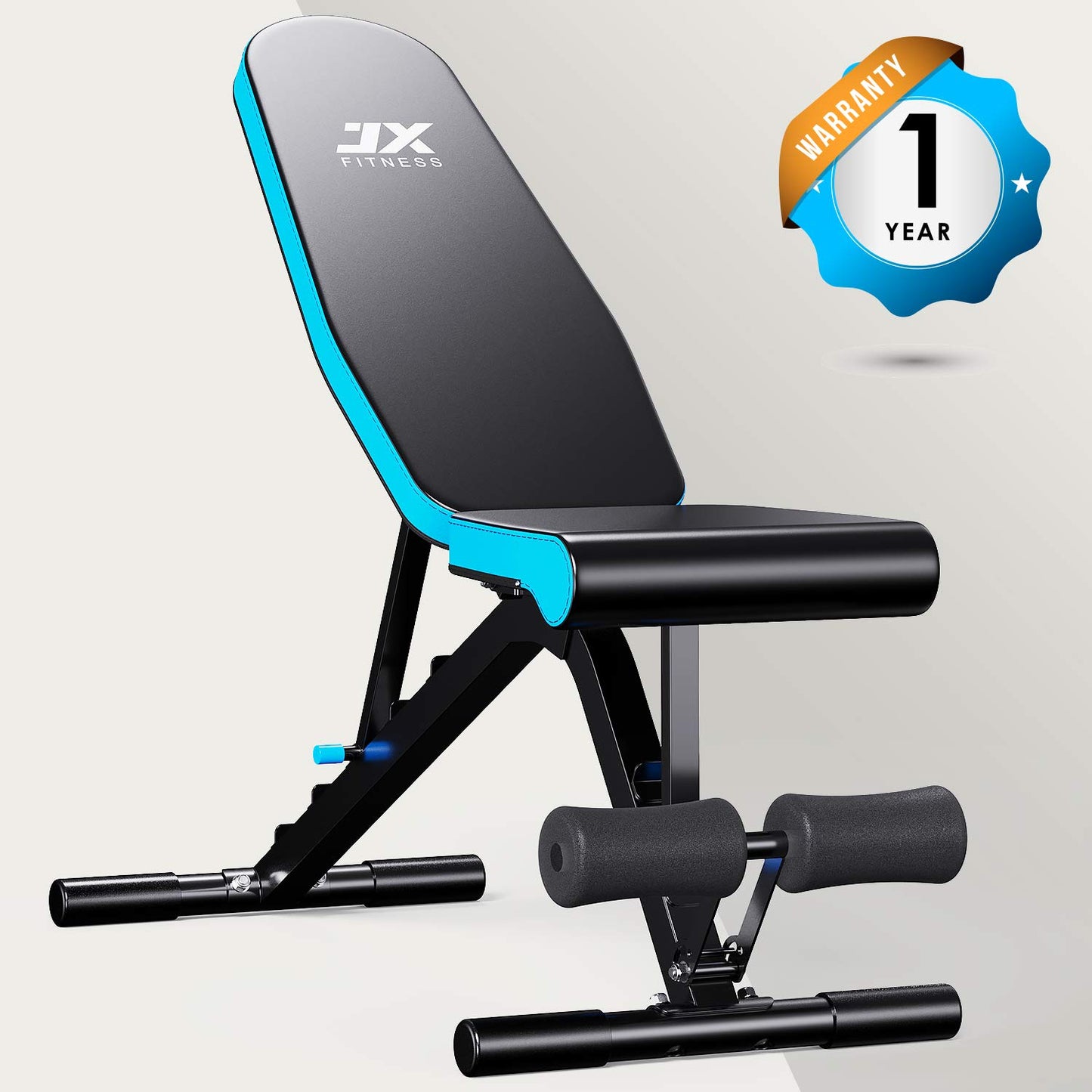 - JX FITNESS Adjustable Weight Bench | Incline Decline | Flat Workout Bench -