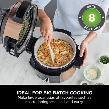 - Ninja Foodi MAX 14-in-1 SmartLid Multi Cooker | 7.5L Electric Pressure Cooker & Air Fryer -
