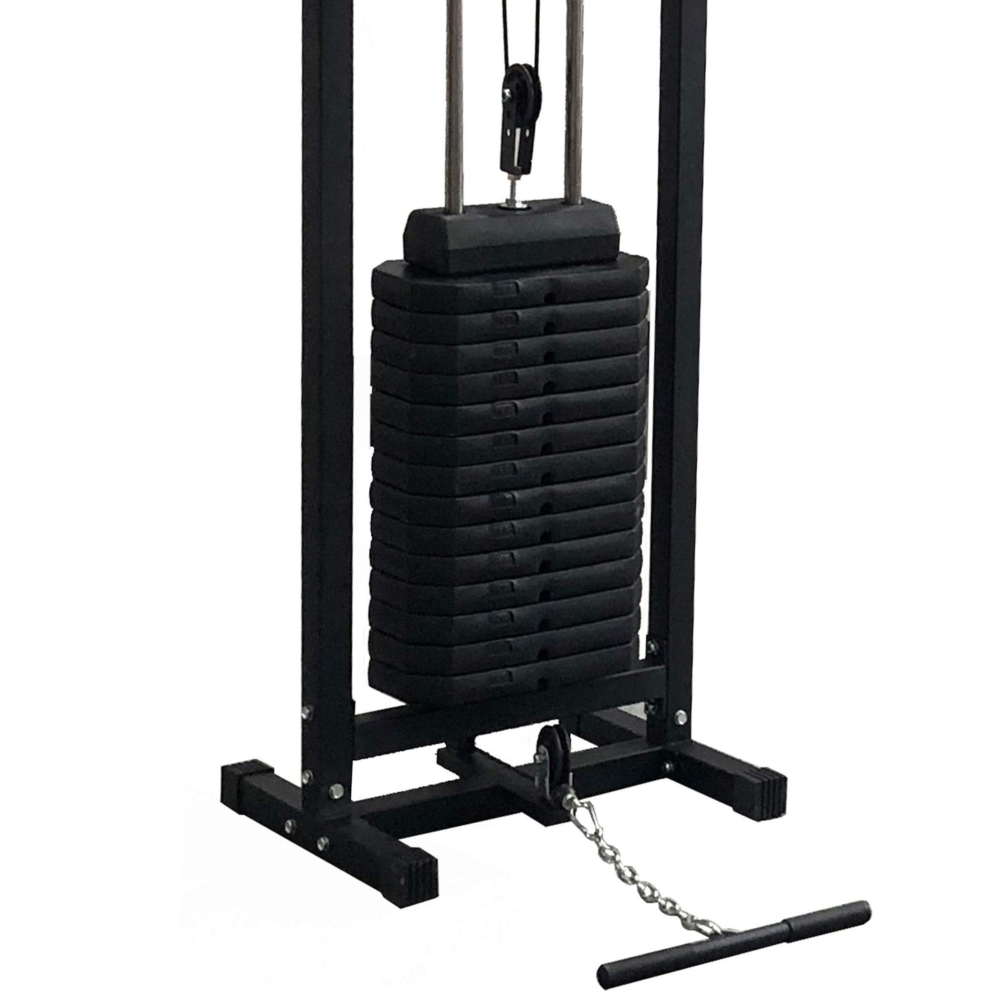 - GYM MASTER 180kg Cable Crossover Machine | Upgraded Swivel Pulleys and Pull Up Chinning Bar -