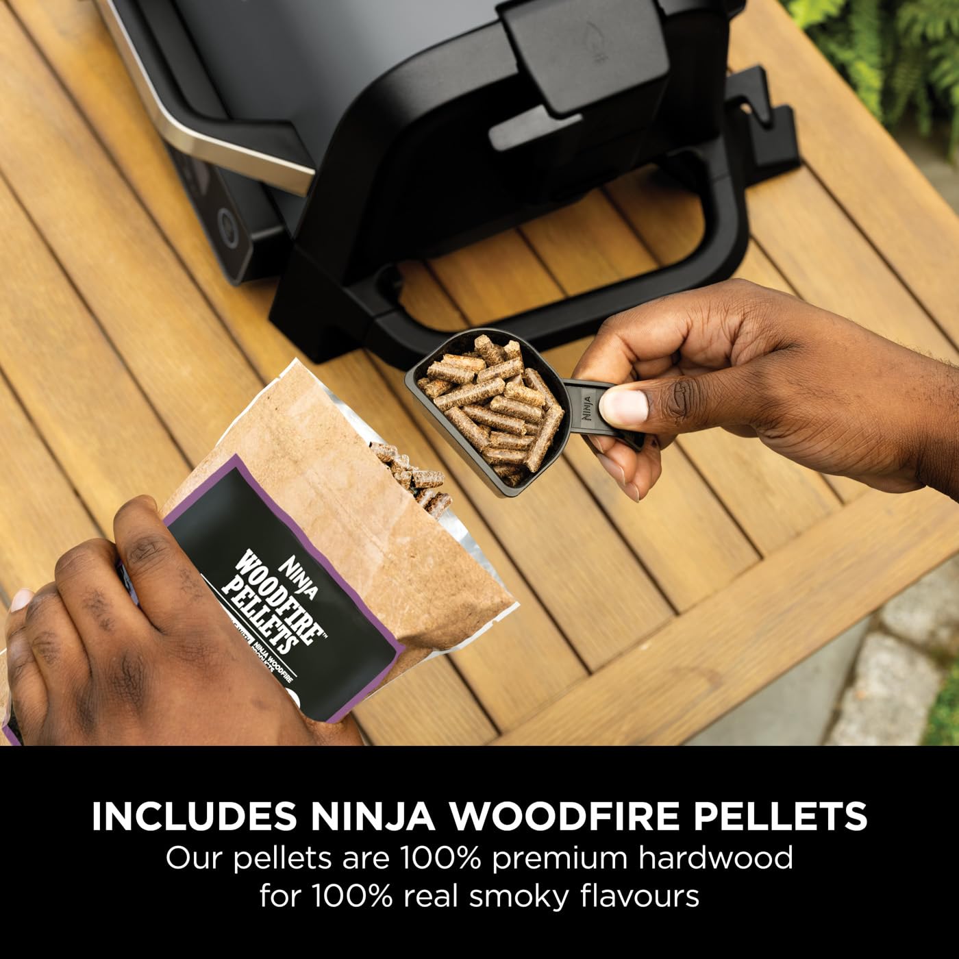 - Ninja Woodfire Electric BBQ Grill & Smoker | 7-in-1 Outdoor Grill & Air Fryer -