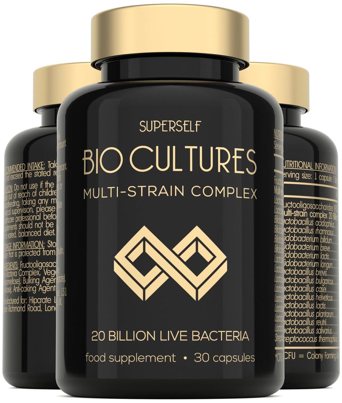 - Probiotics Bio Cultures Complex | Gut Health Probiotic Supplements for Men -
