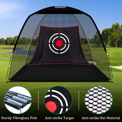 - Golf Practice Hitting Nets | Backyard Driving Indoor Use -
