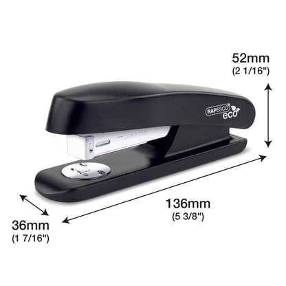 - Rapesco 1756 Business Pack | 4 ECO Half Strip Staplers | 4 Boxes of 1000 26/6mm Staples -