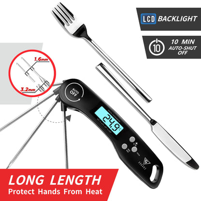 - DOQAUS Digital Meat Thermometer | Instant Read Food Thermometer -