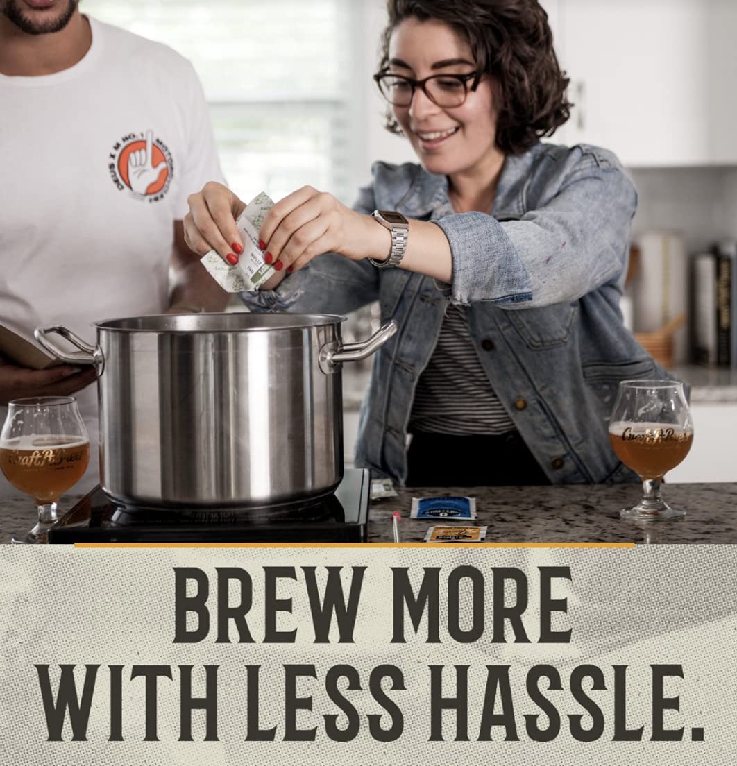 Craft A Brew Bone Dry Irish Stout Refill Recipe Kit; 1 Gallon; Ingredients for Home Brewing Beer