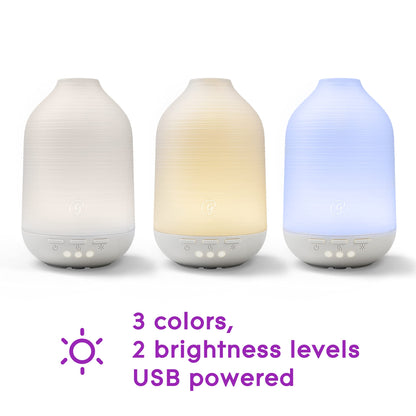 - Glade Essential Oil Diffuser Holder & Refill | Cool Mist Aromatherapy Diffuser & Air Freshener -