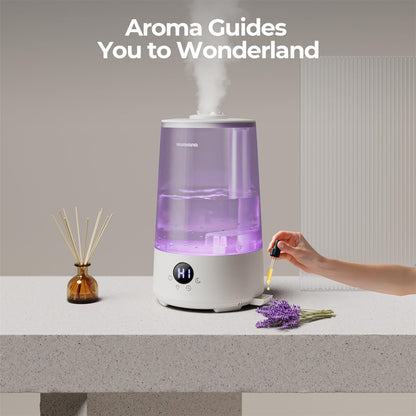 - Homvana Humidifier for Bedroom | 3.6L | Cool Mist for Large Room | 360° Rotatable -