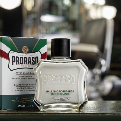 - Proraso Aftershave Balm | 100ml | Refreshing Alcohol-Free Post Shave Balm -