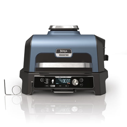 - Ninja Woodfire Pro Connect XL Electric BBQ Grill and Smoker | App Control | Digital Probe -