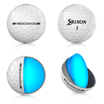 - Srixon | New Q-Star Tour 5 2024 | Dozen Golf Balls | Soft Feel -