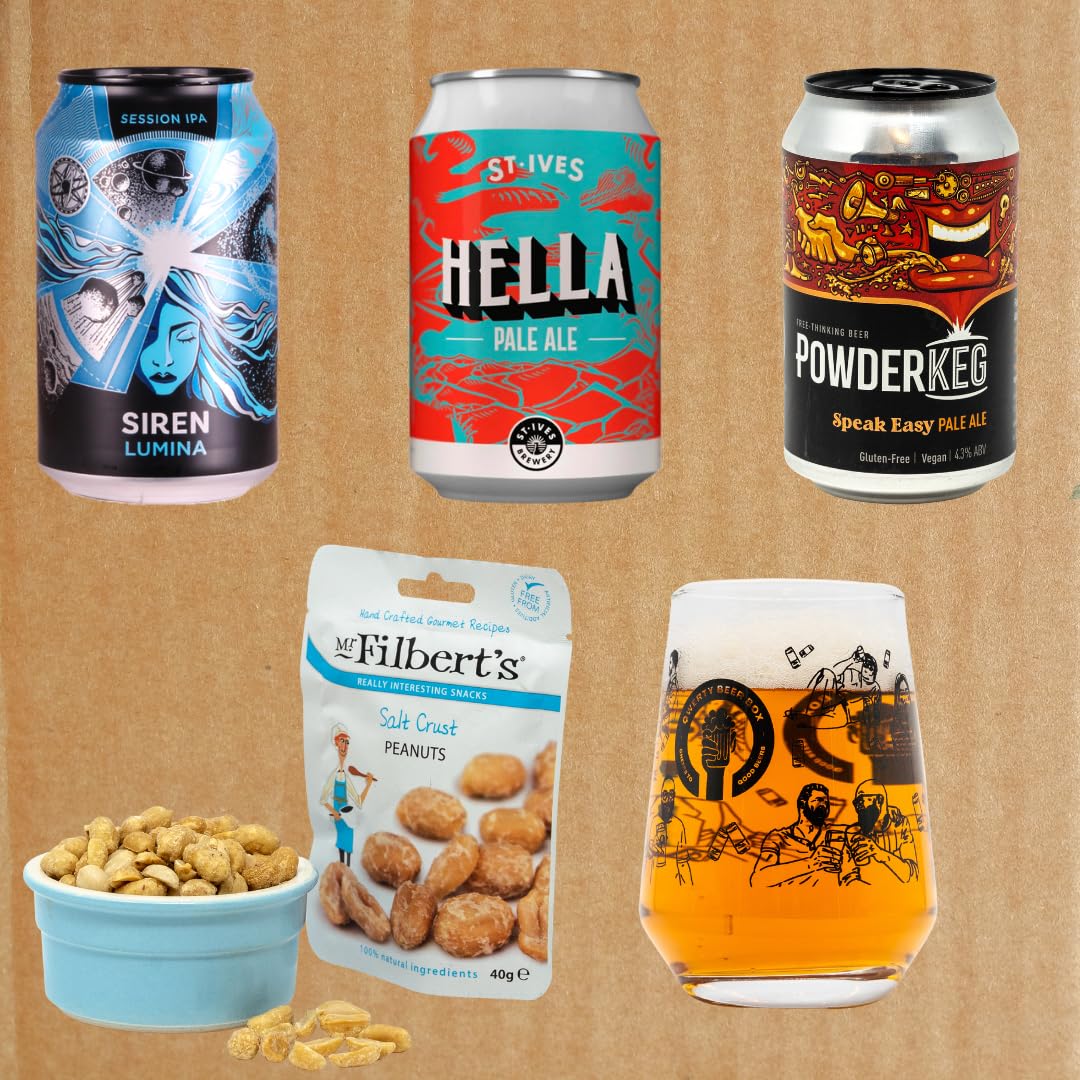 - Premium Cheers Dad Craft Beer Gift Pack | 3x330ml Craft Beer Cans -