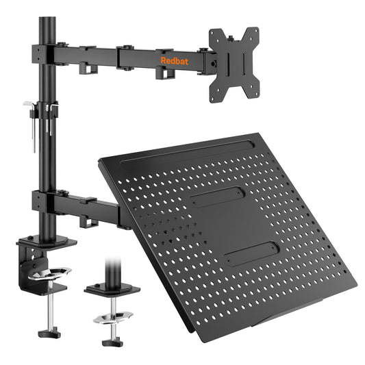 - Redbat Monitor and Laptop Stand | 13-32 inch LCD LED Screens | Adjustable Monitor Mount -