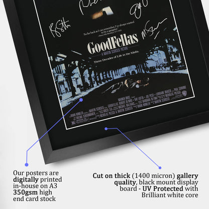 - HWC Trading A3 FR Goodfellas Movie Poster -
