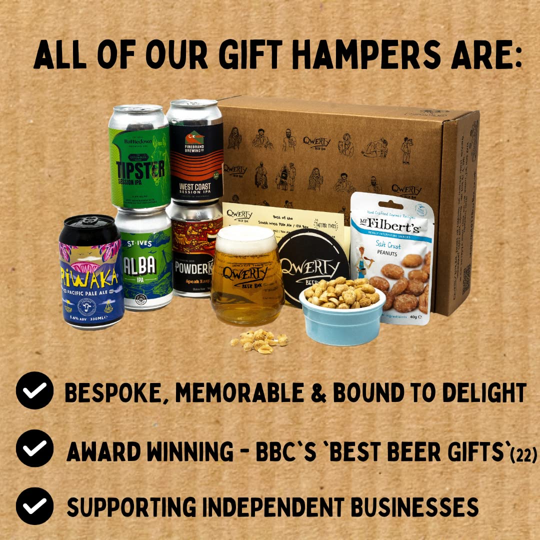 - Premium IPA/Pale Ale Cheers Dad Beer Gift Hamper | 10 Independent Craft Beers -