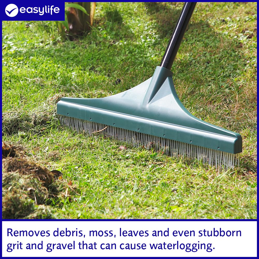 - Easylife Grass Rake for Artificial Grass | Garden Tools and Equipment | Fake Grass Brush L110-150cm -