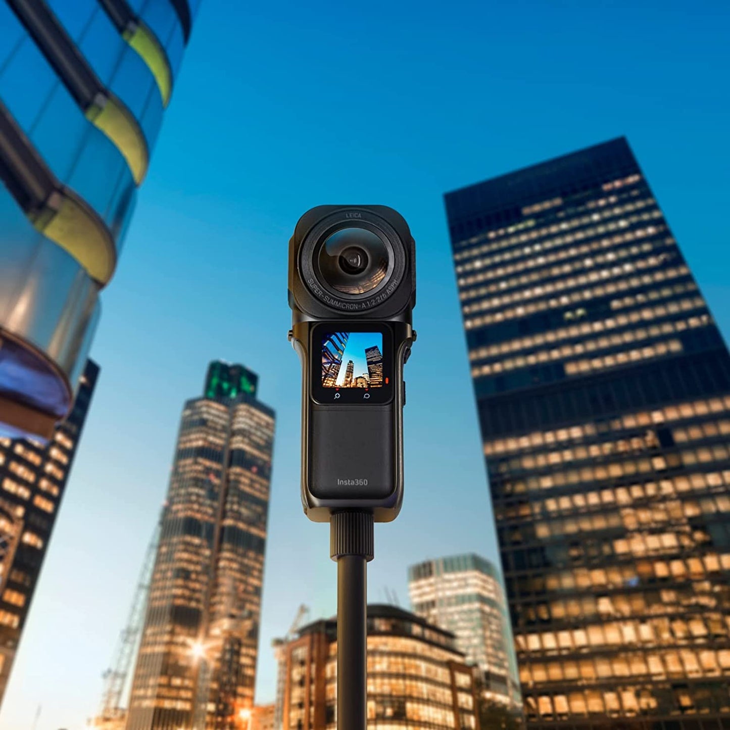 - Insta360 ONE RS 1-Inch 360 Edition | 6K 360 Camera with Dual 1-Inch Sensors | Co-Engineered with Leica | 21MP Photo | FlowState Stabilization -