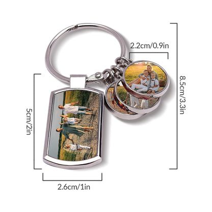 - FIKCIK Personalised Photo Keyring -