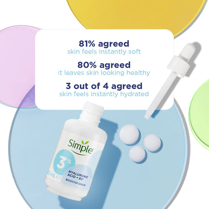 - Simple 3% Hyaluronic Acid | B5* | Serum Booster -