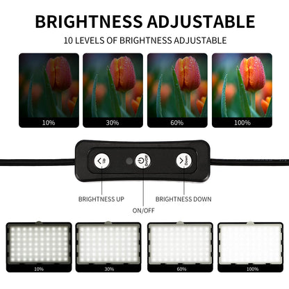 - Photography Video Lighting Kit | LED Studio Streaming Light | 9 Color Filters -