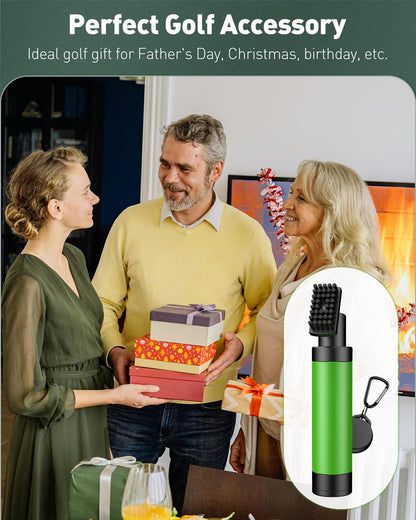 - Uniclife 2024 | Upgraded Golf Water Brush | Golf Club Cleaner Brush with Nylon Bristles | -