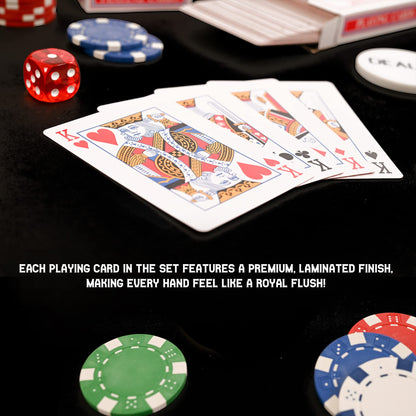 - M.Y Texas Hold'em Poker Set | 300 Piece Set in Aluminium Case -