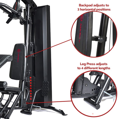 - Marcy Eclipse HG7000 Home Gym with Leg Press -