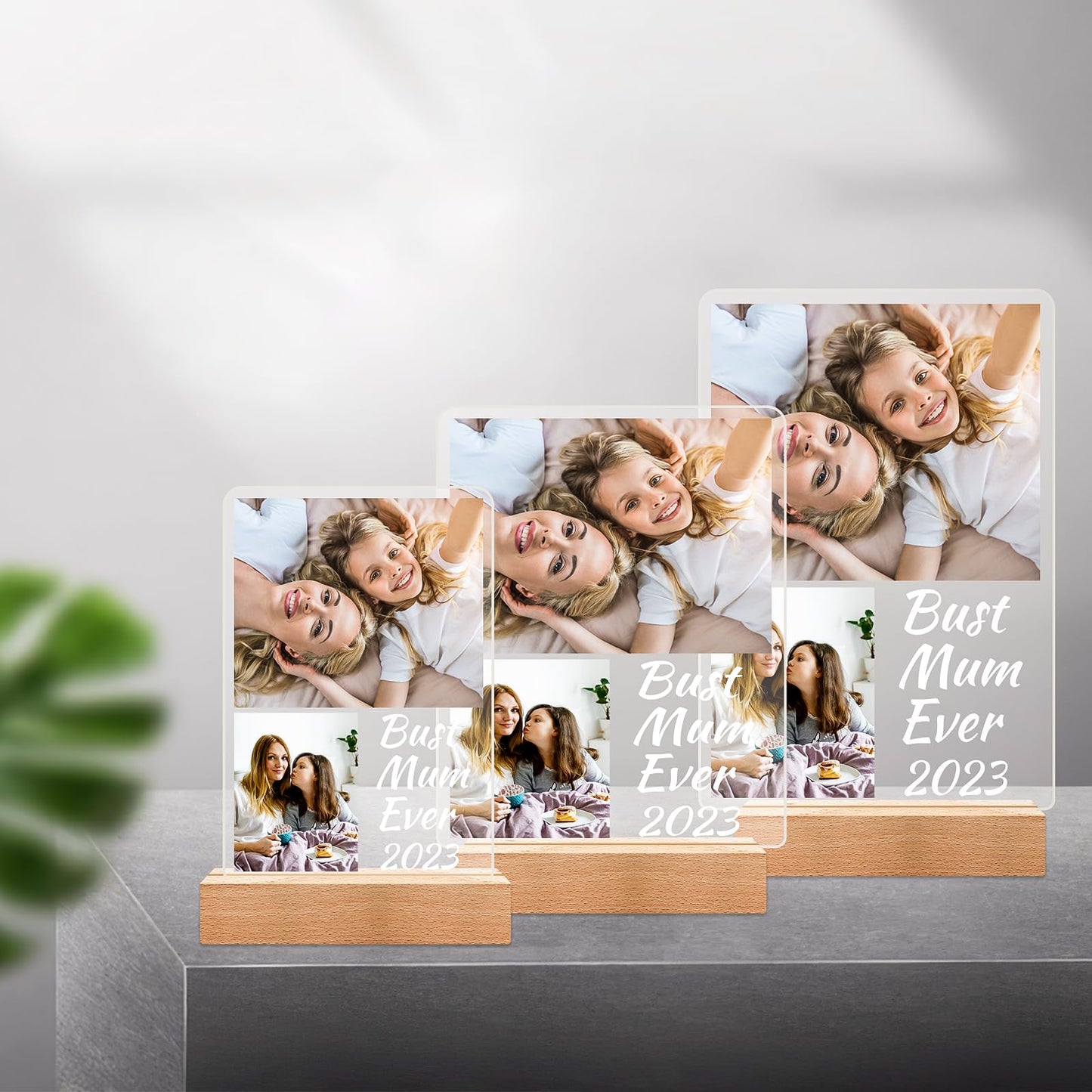 - Personalised Custom Picture Frames with Photo Text -