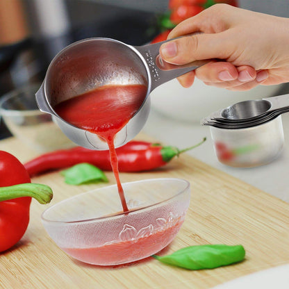 - Measuring Cups | Stainless Steel 7 Piece Stackable Set for Dry or Liquid Ingredients -