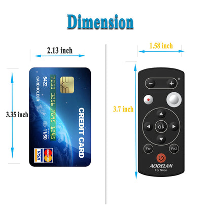 - for Nikon P1000 Z50 Camera Remote Control P950 B600 A1000 Z6 II Z7 II Z30 Zfc Z fc Shutter Release (Replace Nikon ML-L7) -