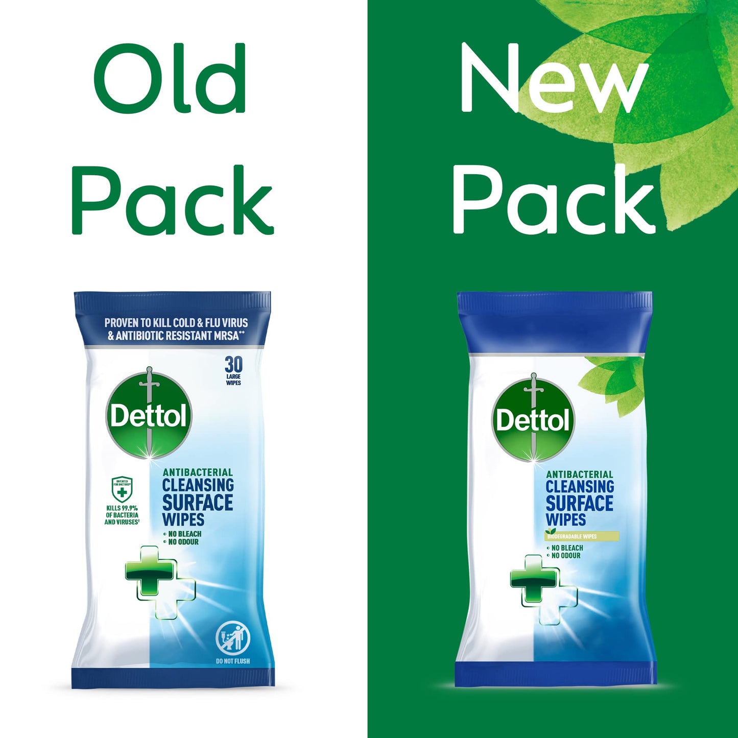 Dettol Antibacterial Cleaning Wipes, Total 330 Wipes (3 Packs X 110), Kitchen Wipes, Disinfectant Wipes, Biodegradable Wipes, Kitchen Cleaner, Bathroom, Floor, Disinfectant Wipes