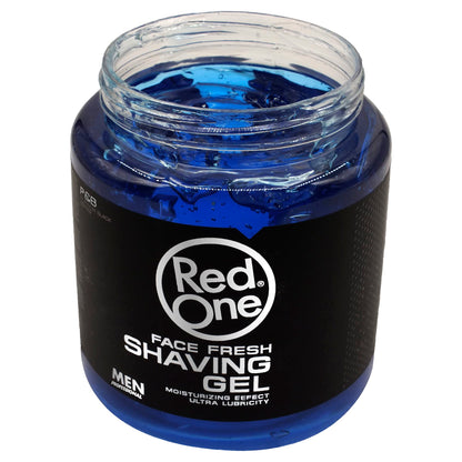 - Redone Shaving Gel Face Fresh 1000 ml | Shaving Gel Transparent Men | No Foam -