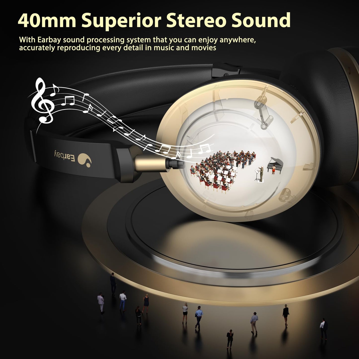 - Wireless Headset, Bluetooth Headset With Microphone Noise Canceling & USB Dongle