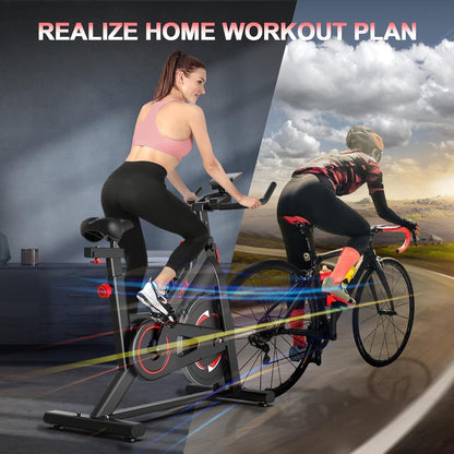 - Dripex Exercise Bike for Home Use | Magnetic Resistance Indoor Cycling Stationary Bike -