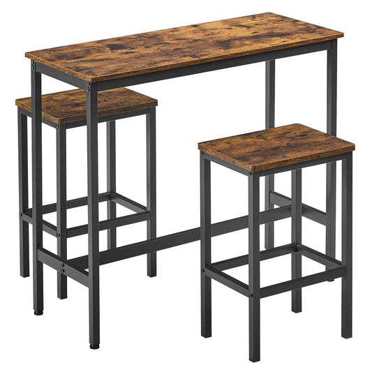 - VASAGLE Dining Table Set, Bar Table and Stools -