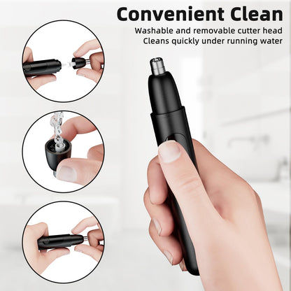 - Nose Hair Trimmer | Rechargeable | Cordless -