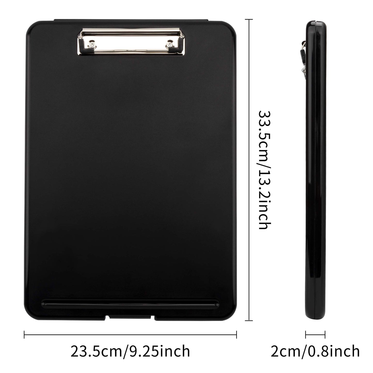 - Pechor Clipboard A4 | Clip Board Plastic with Storage -