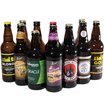 - Mixed Case British Real Ale Handpicked Selection | 12 x 500ml Bottles -