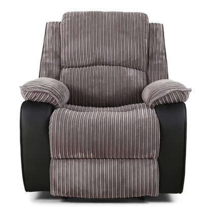 - More4Homes POSTANA JUMBO CORD FABRIC RECLINER -