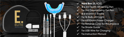 - Elite Professional LED Teeth Whitening Kit -