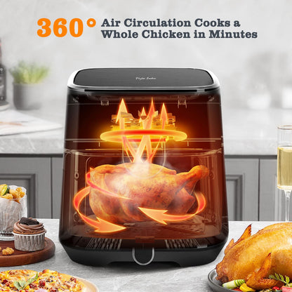 - Taylor Swoden Air Fryer | Healthy Oil Free Low Fat Cooking -