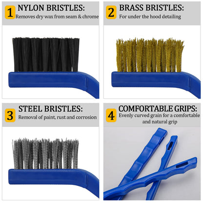 - GOH DODD Car Detailing Kit | 24 Pieces Detailing Brush Set Car Interior Detailing Kit -