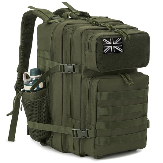 - QT&QY Military Tactical Backpacks | Army Molle Daypack 25L/35L/45L -