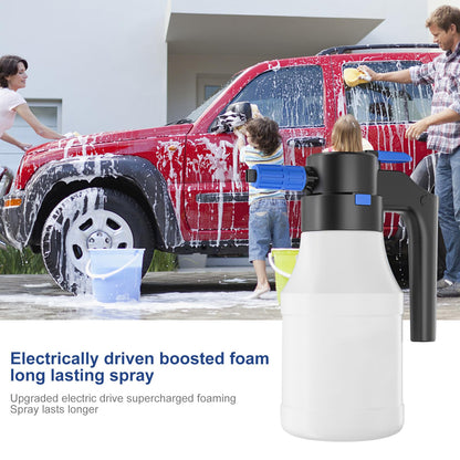 - Electric Car Foam Sprayer | Electric Detailing Sprayer | Car Wash Foamer High Pressure 1.5L Foam Washer -