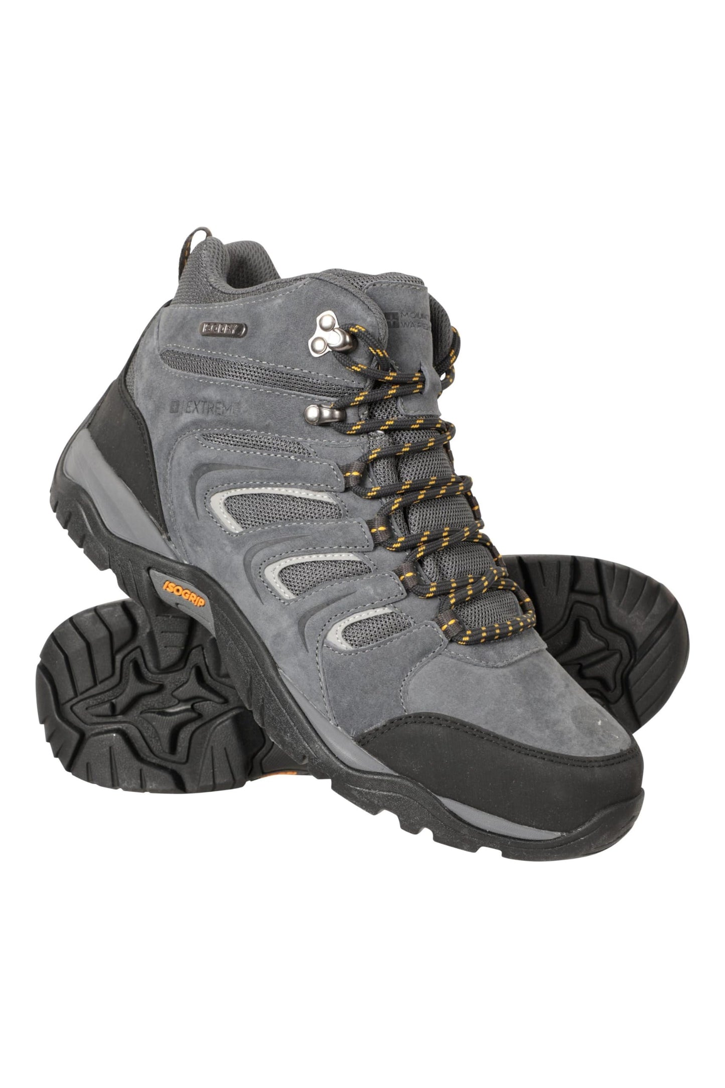 - Mountain Warehouse Aspect Mens IsoGrip Boots | Waterproof Hiking Shoes -