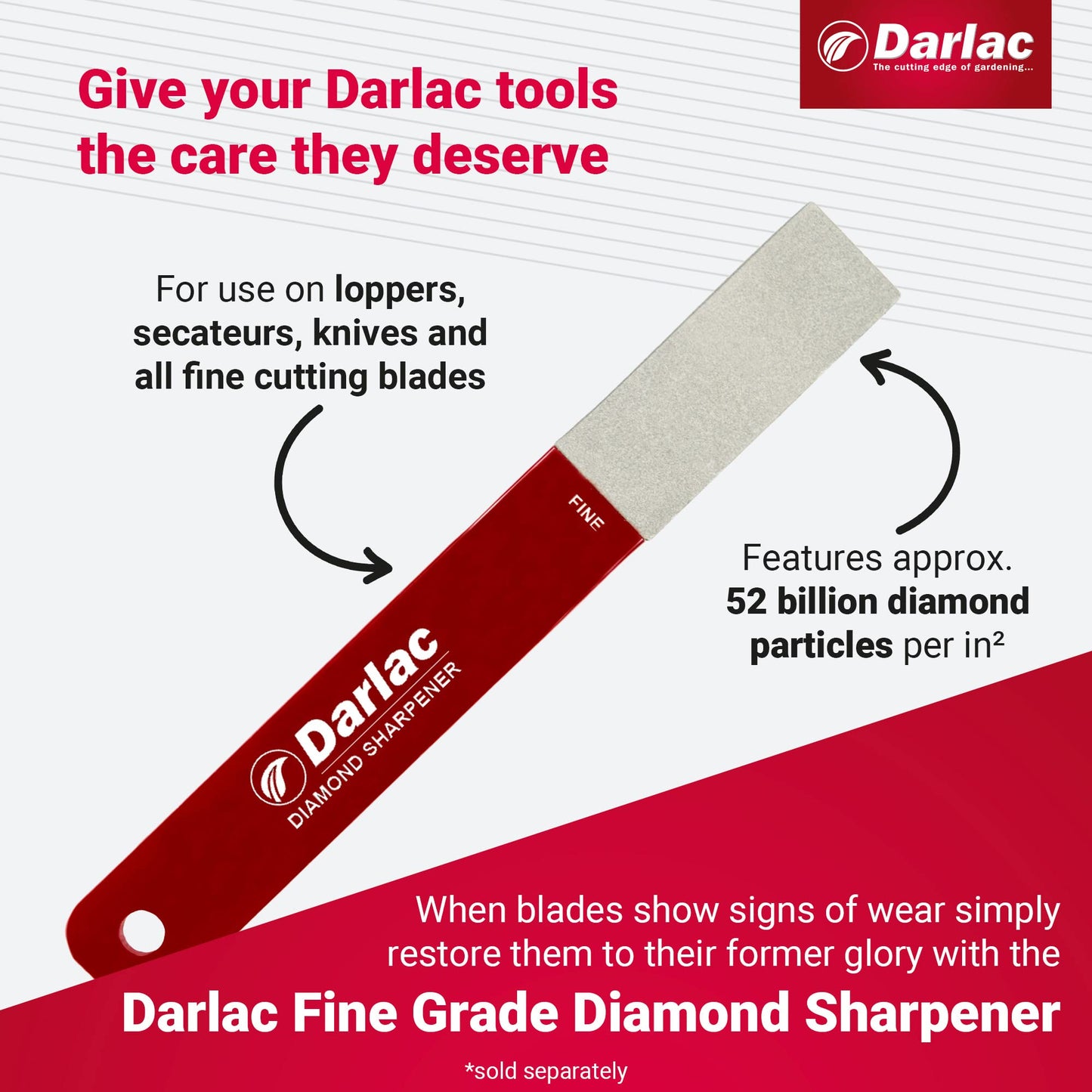 Darlac Lightweight Shear – Lightweight, Razor Sharp Garden Shears – Ideal for Precision Hedge Trimming & Topiary – Wavy Edged Carbon Steel Blades for Trapping Growth – Comfortable Grip – Easy to Use