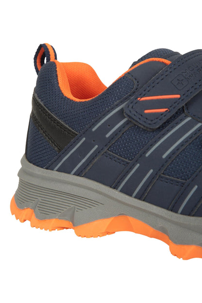 - Mountain Warehouse Cannonball Kids Walking Shoes | Lightweight & Soft Suede & Textile Sneakers with Ankle Support –