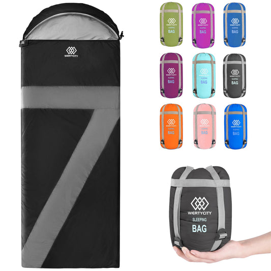 - Ultralight Warm Weather Sleeping Bag for Kids Girls Boys Adults -