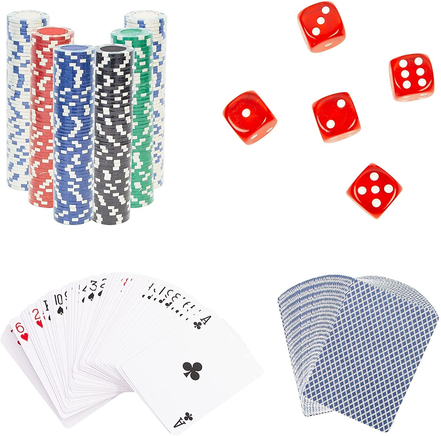 - Trendi Texas Holdem | 300 Piece Poker Chips Set -
