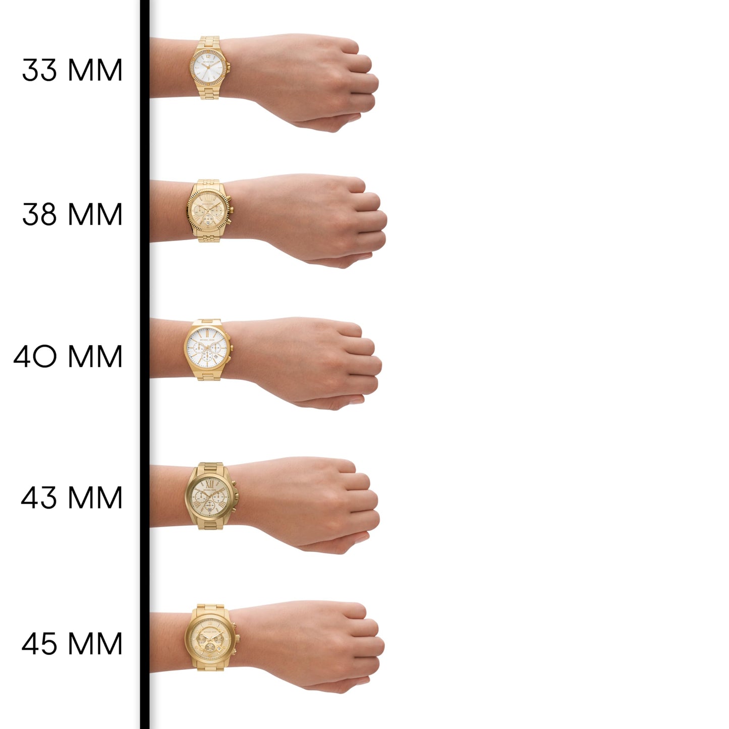 - Michael Kors Parker chronograph quartz watch with Rose gold tone -