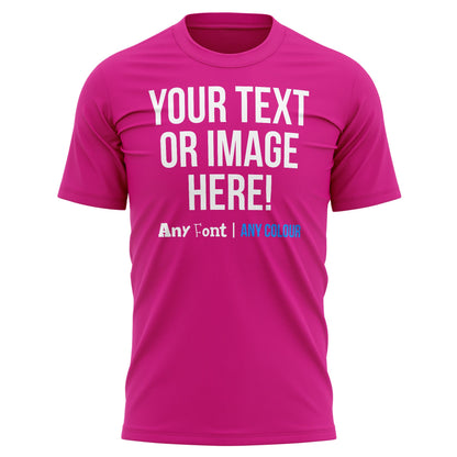 - Personalised Text and Image T Shirt-